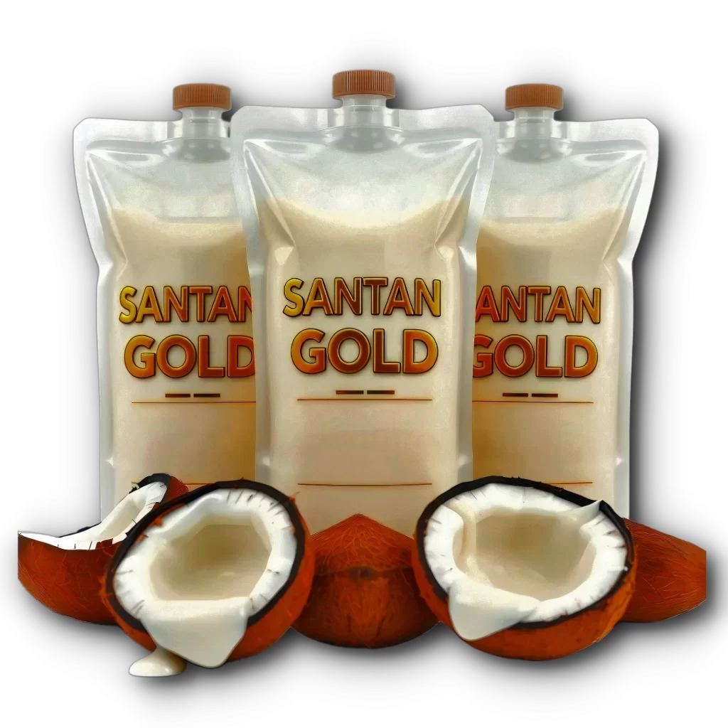 SANTAN GOLD - Pengeluar & Pembekal Santan Original, Santan Pati, Santan Pekat, Santan Asli, Santan Segar Lembah Klang, (Klang Valley) Selangor, Kuala Lumpur. Supply Coconut Milk Fresh Supplier, Distributor