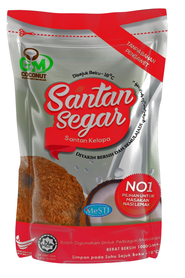 SANTAN GOLD - Pengeluar & Pembekal Santan Original, Santan Pati, Santan Pekat, Santan Asli, Santan Segar Lembah Klang, (Klang Valley) Selangor, Kuala Lumpur. Supply Coconut Milk Fresh Supplier, Distributor